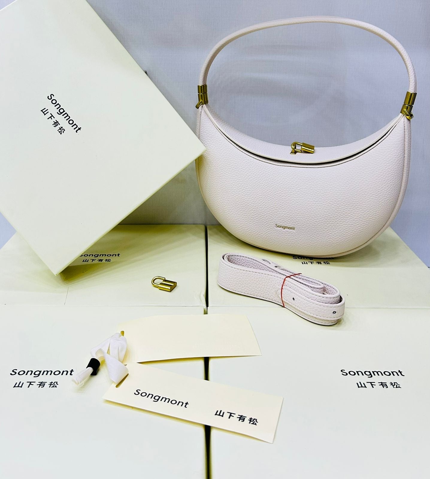 S-O-N-G-M-O-N-T Luna Women Bag β Official Model Edition (White)