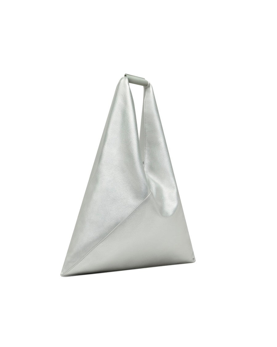 Mm6 By Maison Margiela Japanese Medium Silver Bag