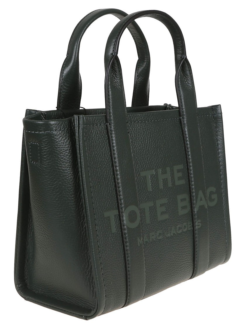 Marc Jacobs Compact Leather Tote With Removable Shoulder Strap