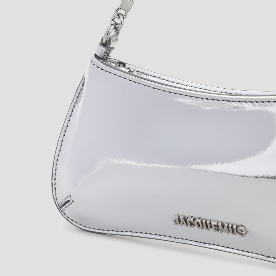 Jacquemus Small Silver Shoulder Bag