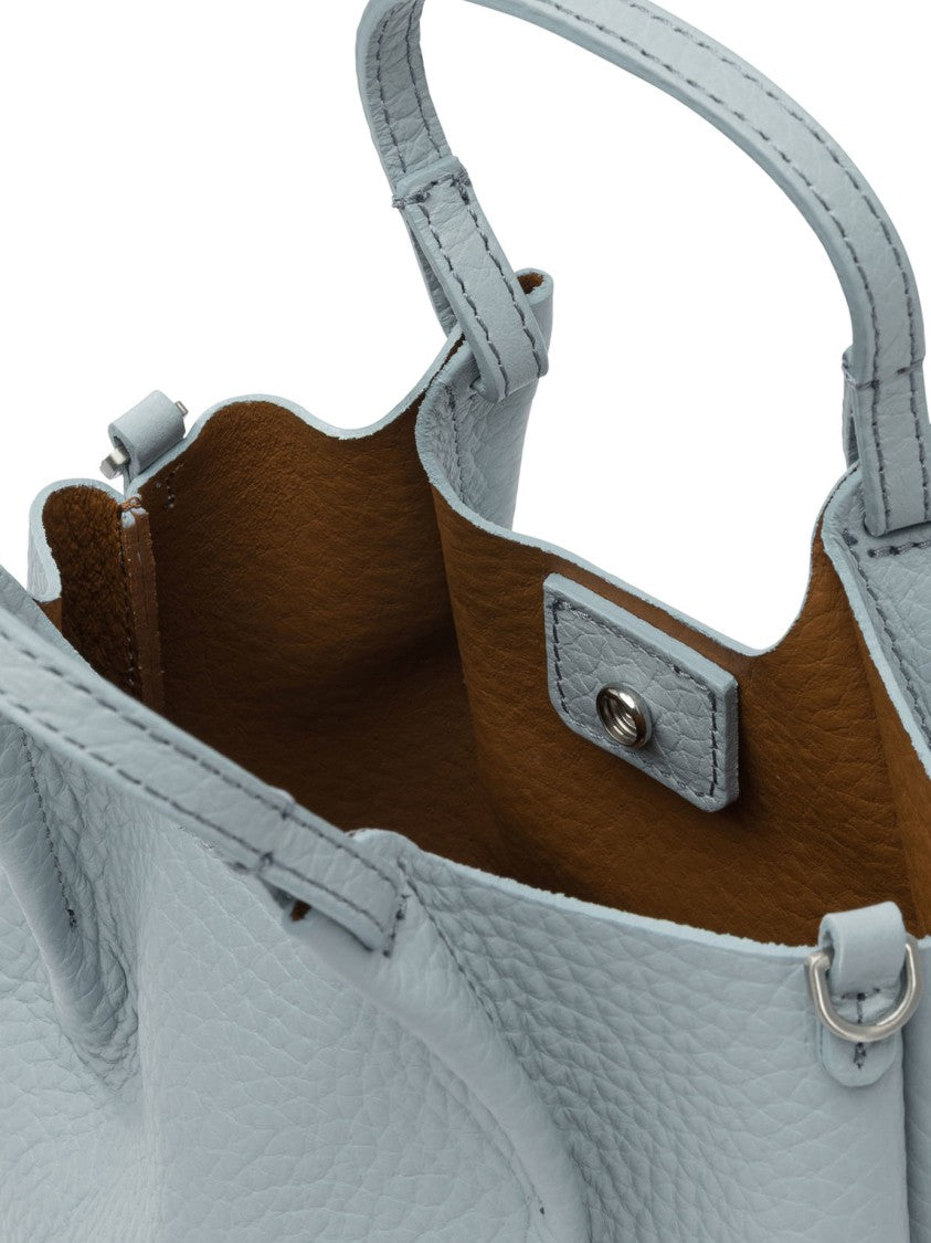 Gianni Chiarini Light Blue Leather Handbag