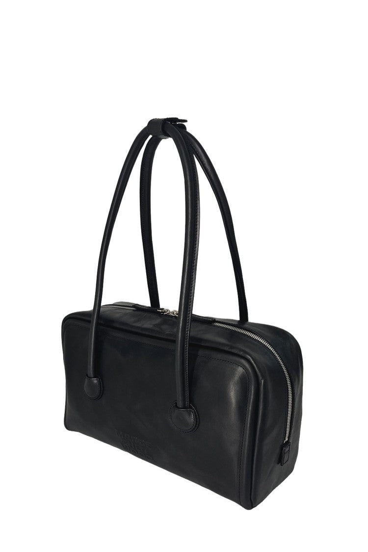 Margesherwood Soft Boston Leather Handle Bag