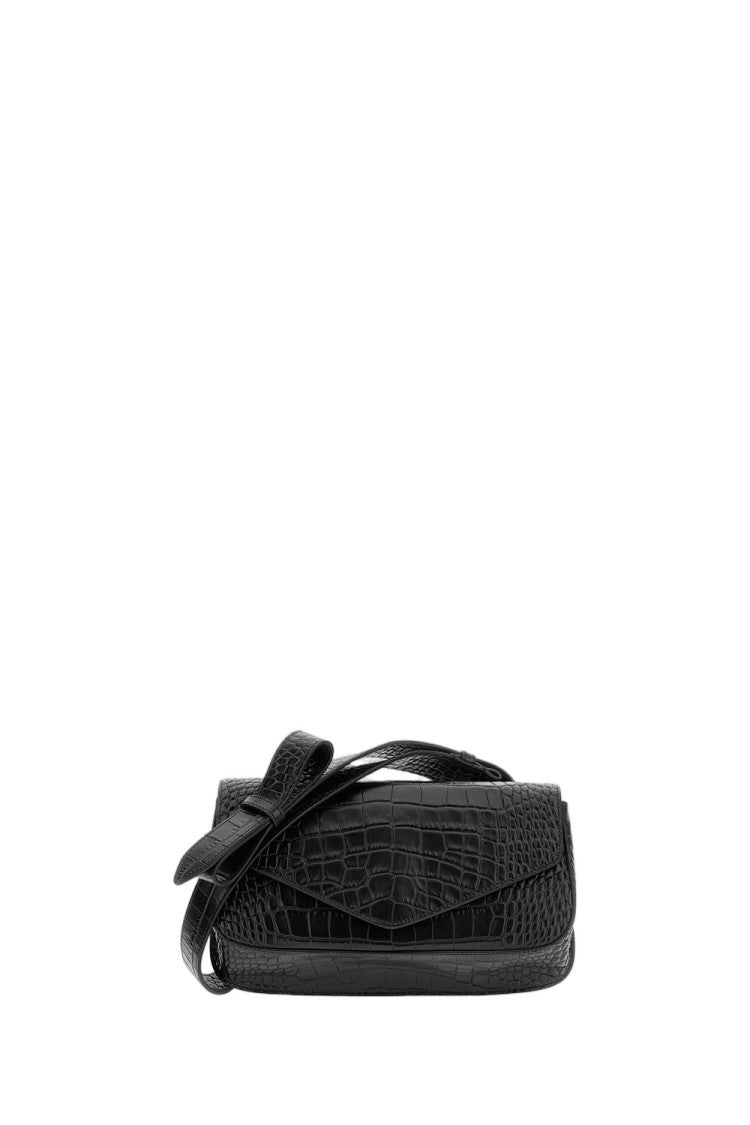 Micoli Croc-Print Bag