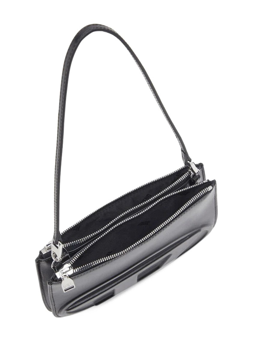 Diesel 1Dr Twin Black Bag
