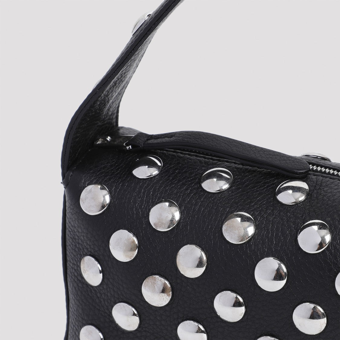 Khaite Black Cow Leather Elena Small Handbag