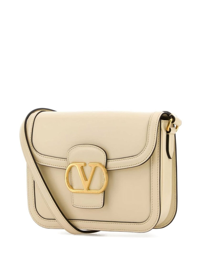 Valentino Garavani Structured Handbag With Glossy Finish