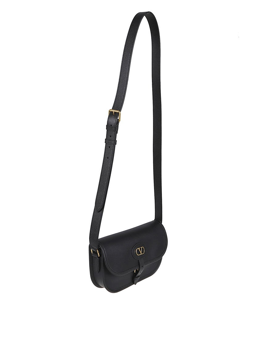 Valentino Garavani Pebble Leather Crossbody Bag