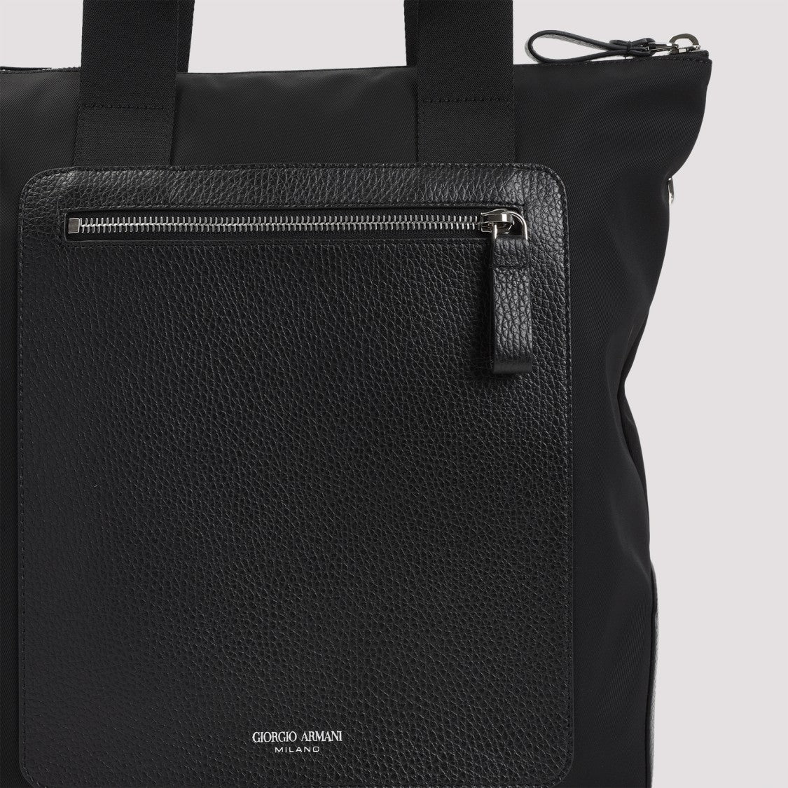 Giorgio Armani Black Shopping Bag