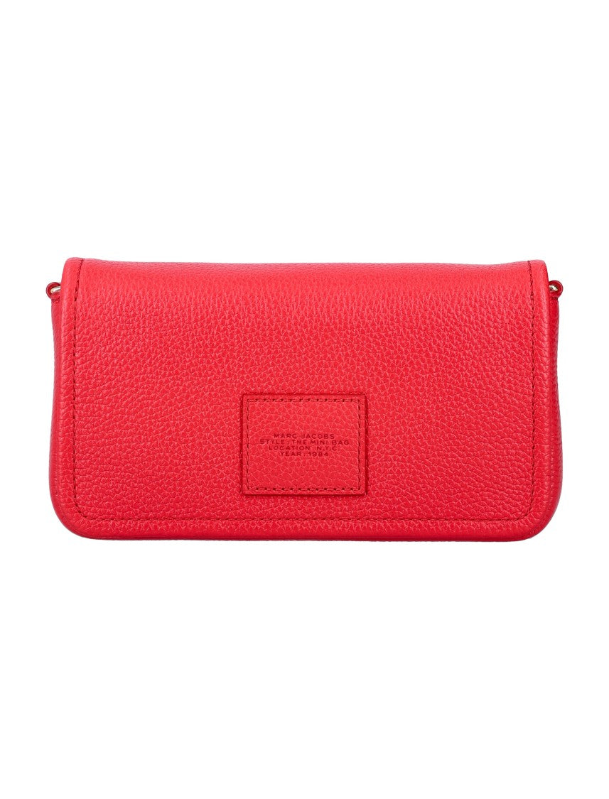 Marc Jacobs Textured Leather Mini Bag With Magnetic Closure