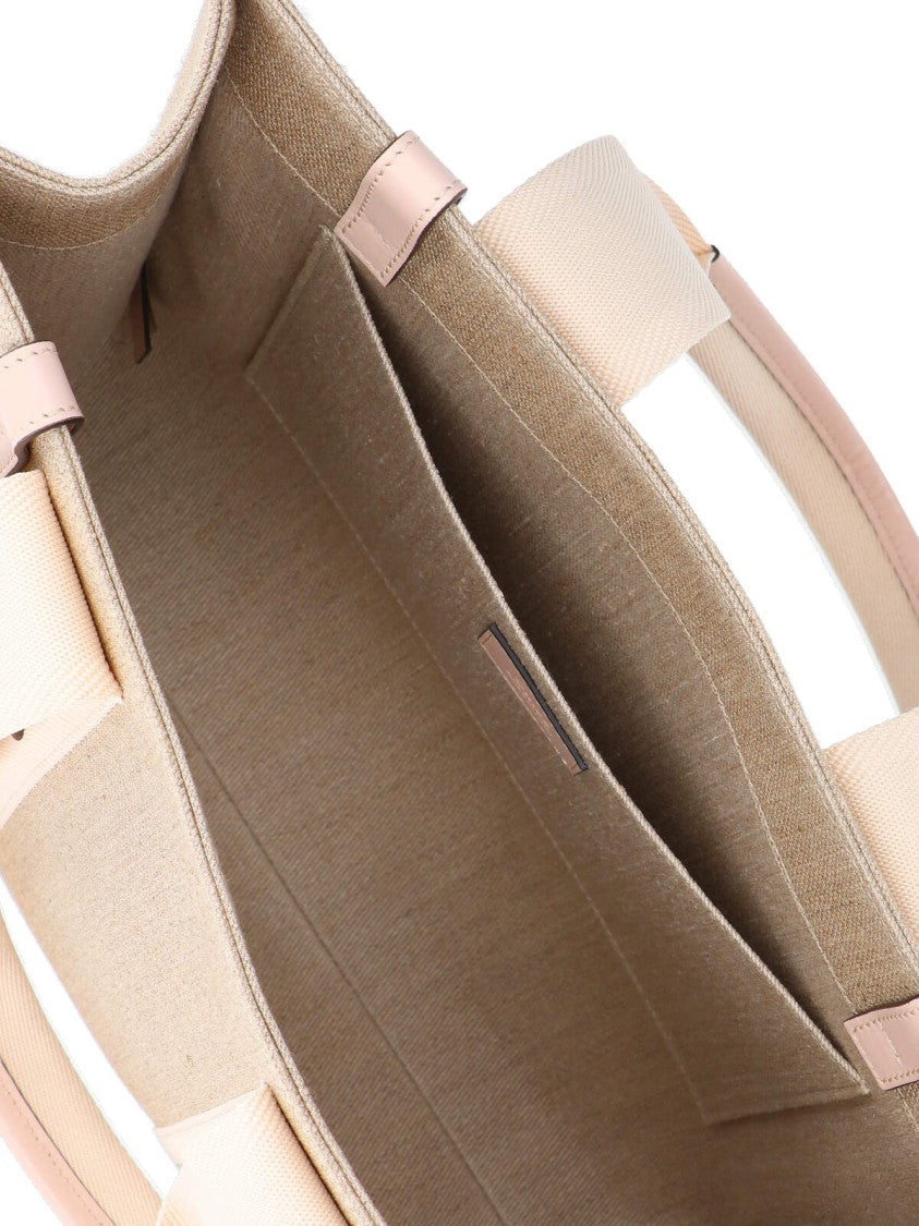 Chloé "Woody" Tote Bag Beige