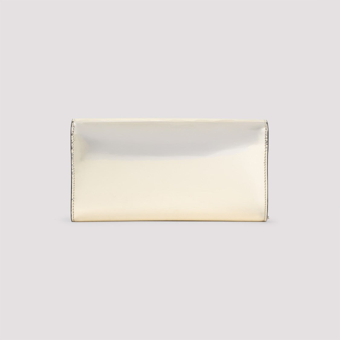 Jimmy Choo Gold Mirror Leather Emmie