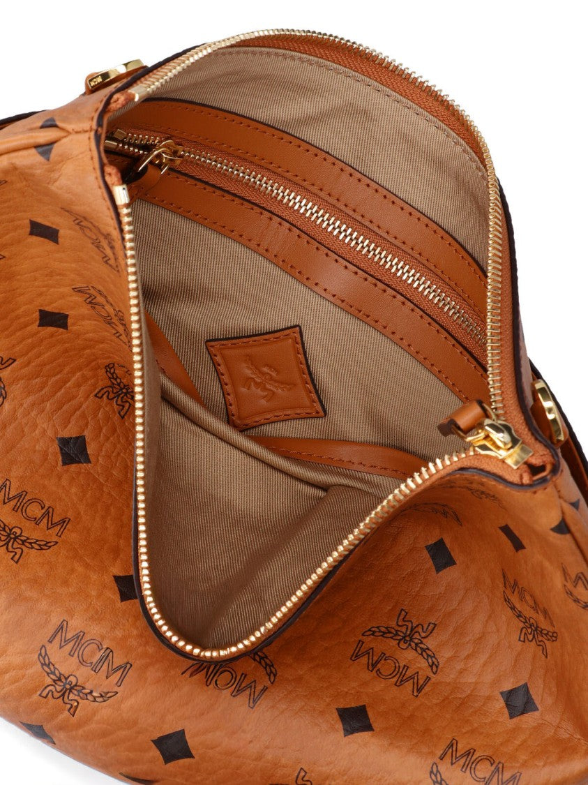 Mcm “Aren” Crossbody Pouch – Brown