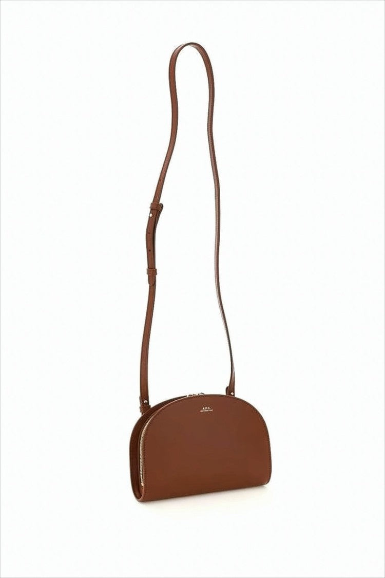 A.P.C. Smooth Calf Leather Crossbody Bag