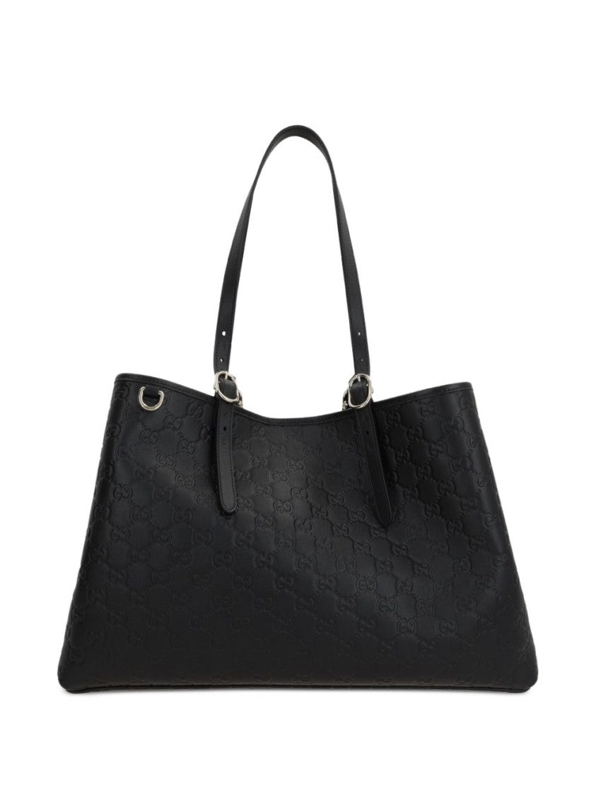Gucci Gg Emblem Large Tote Bag
