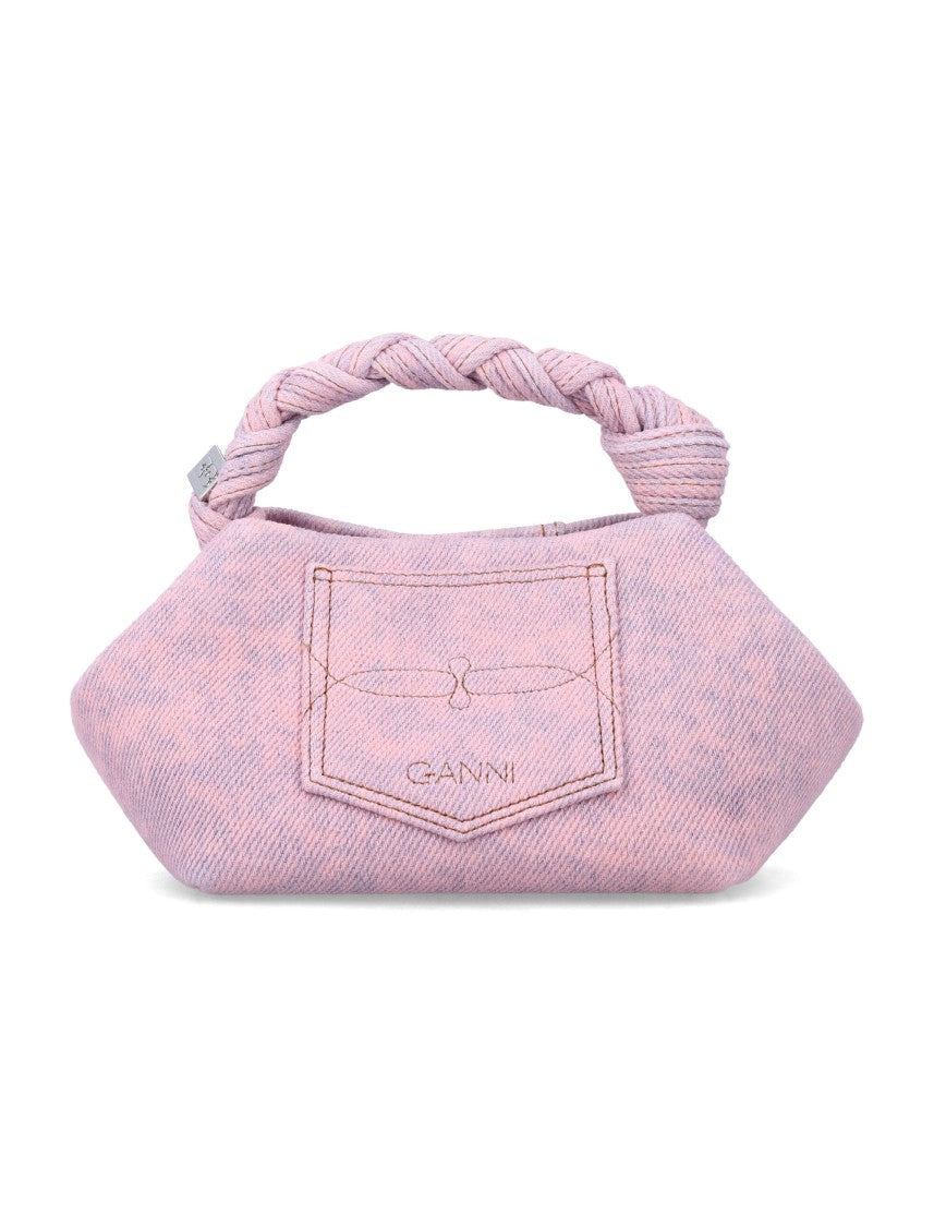 Ganni Denim Small Bou Bag