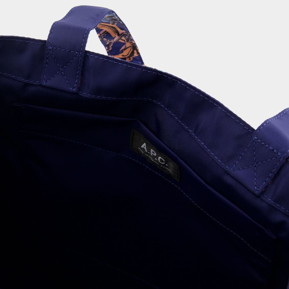 A.P.C. Lou Reversible Shopper Bag - Synthetic - Blue