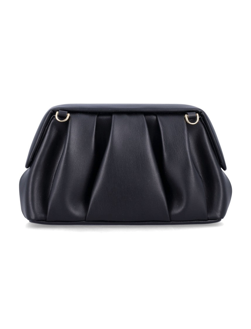 Themoirè Afrodite Black Vegan Leather Clutch