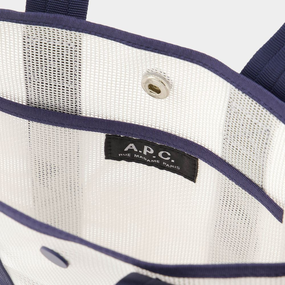 A.P.C. Louise Small Shopper Bag - Pvc - Blue