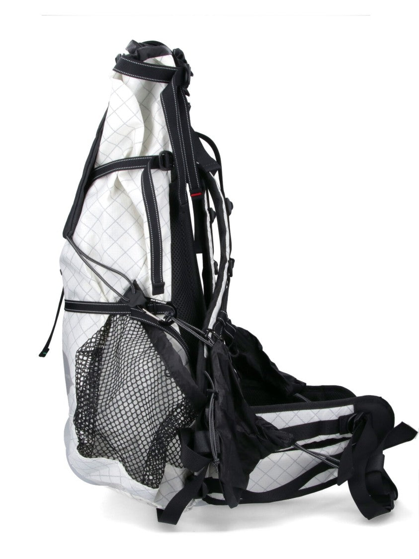 And Wander Minimalist White Bag With Smooth Texture