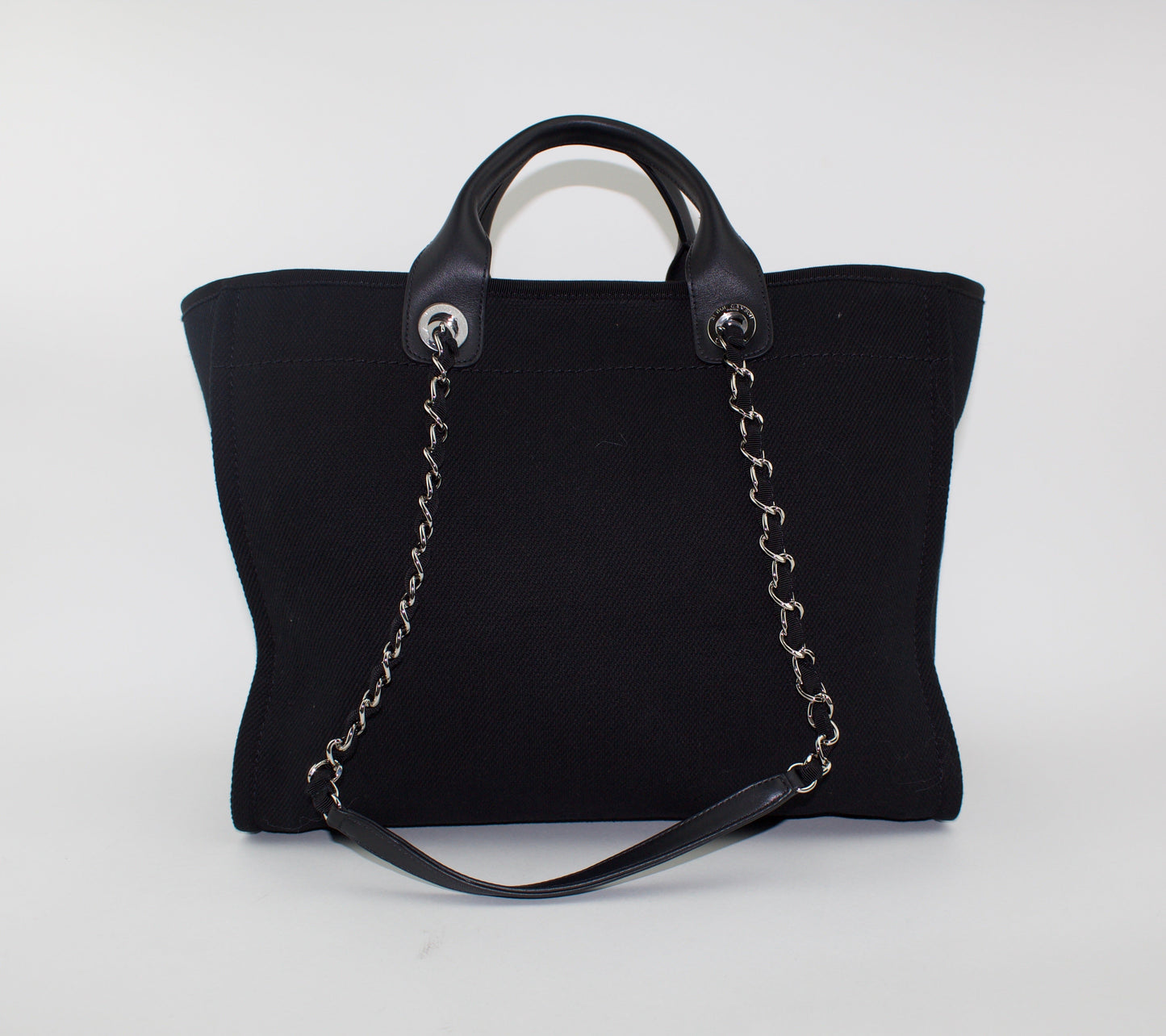 Chanel Canvas Large Deauville Tote