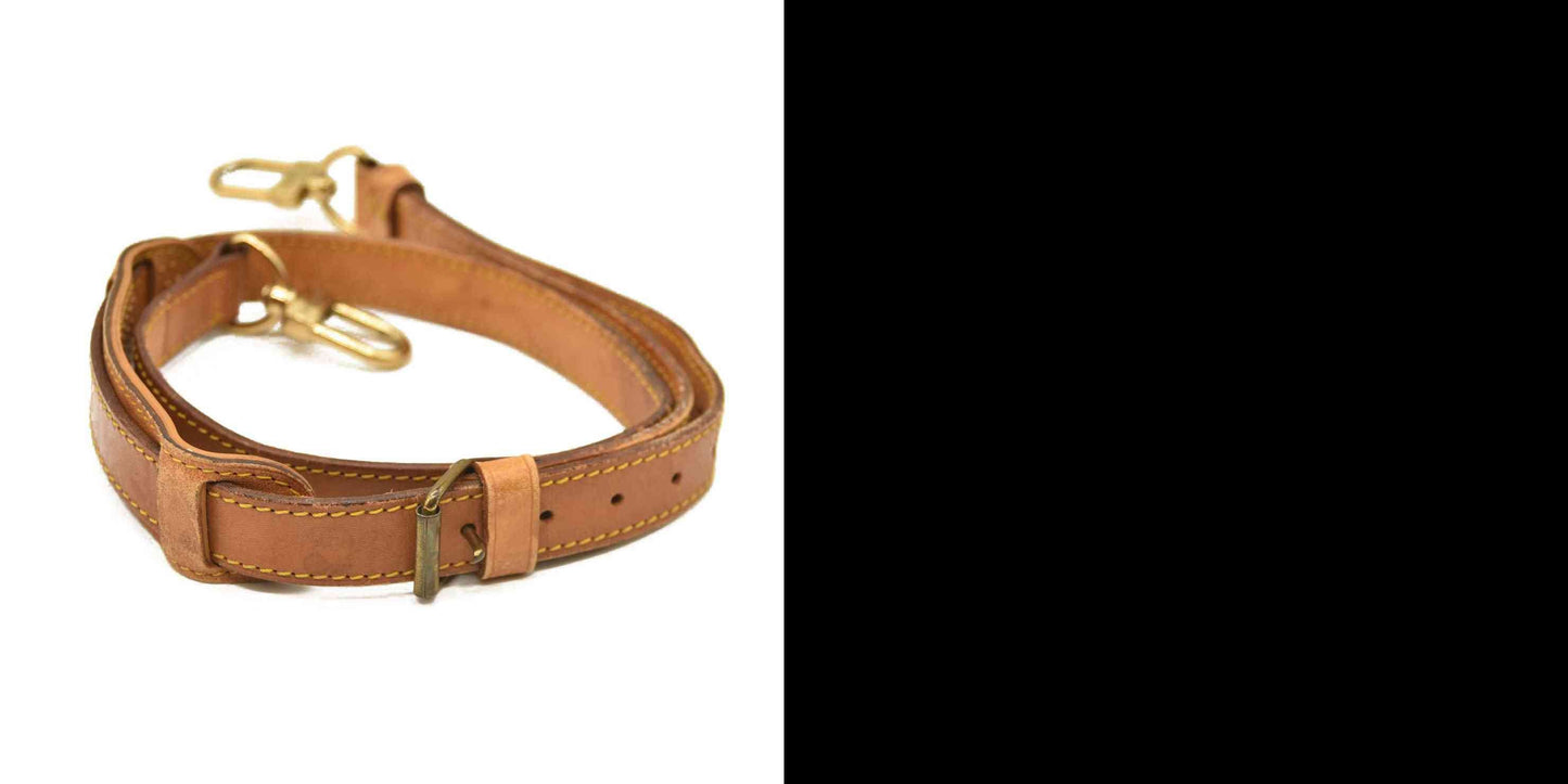 Louis Vuitton Vachetta 25mm Adjustable Shoulder Strap