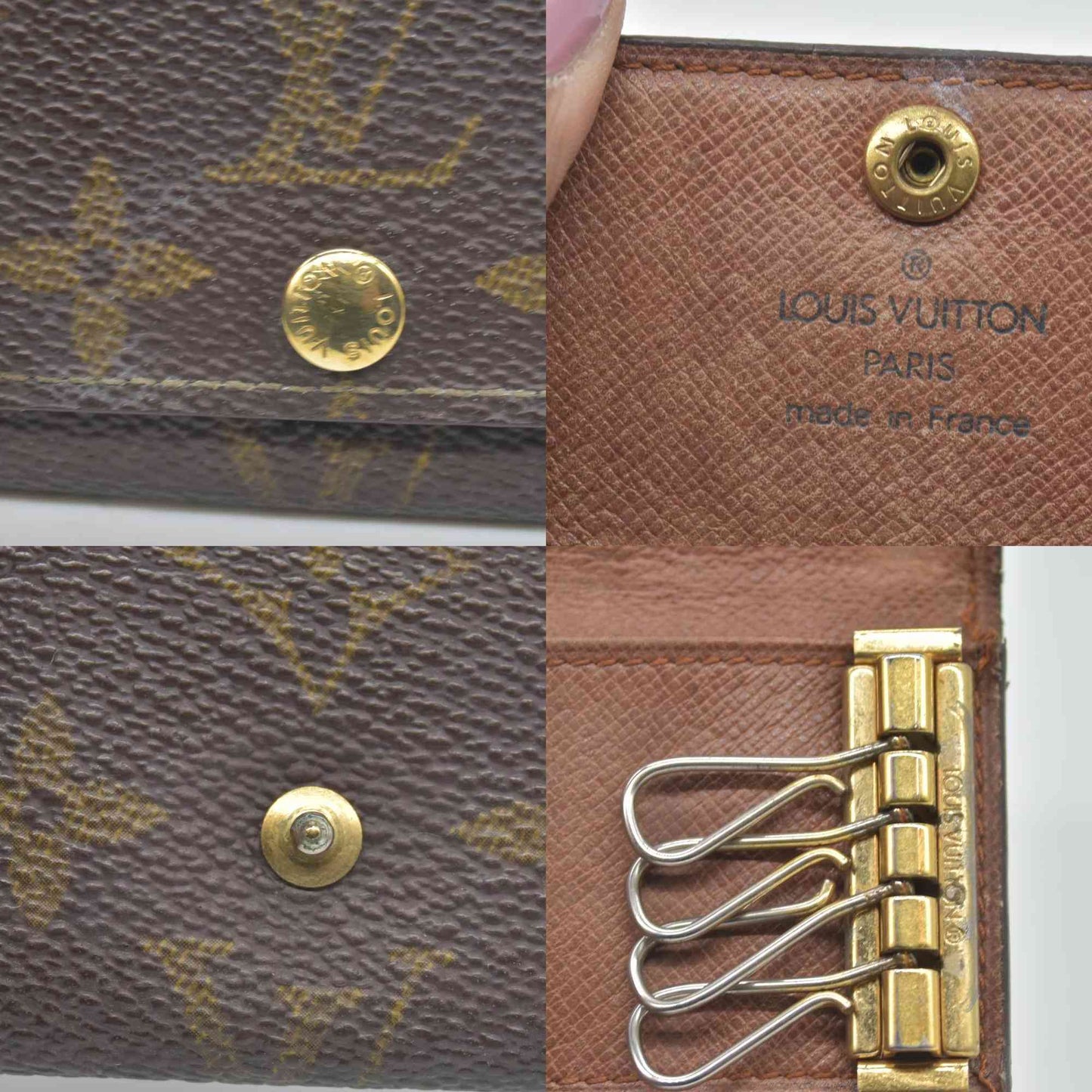 $345 Louis Vuitton Monogram Key Holder