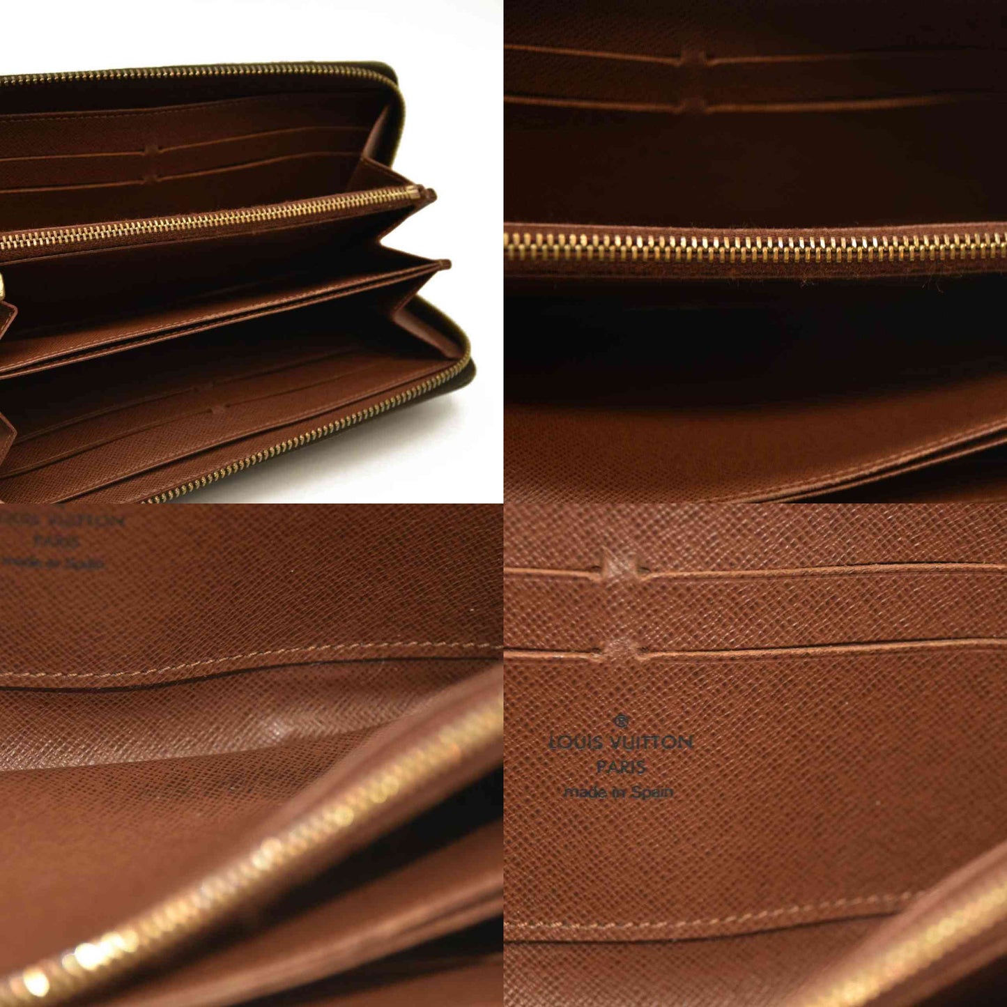 Louis Vuitton Monogram Zippy Wallet CA3101