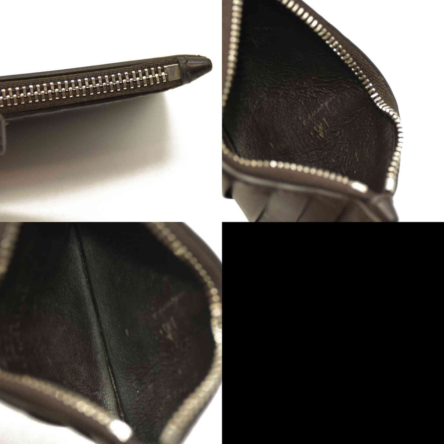 Gucci Guccissima Signature Coin Case Card Holder Brown