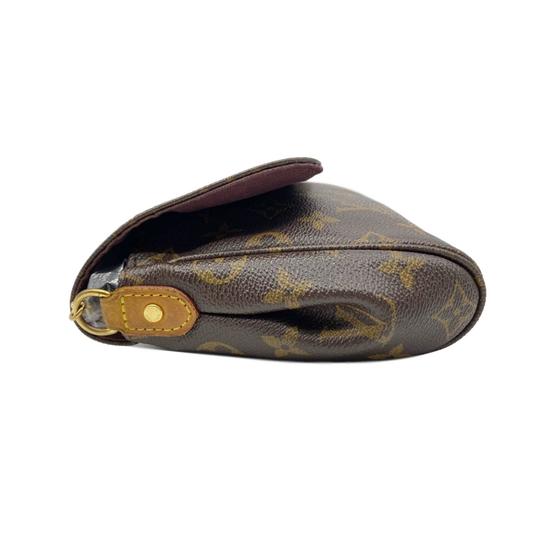 Louis Vuitton Favorite Mm Brown Monogram Canvas Shoulder Bag