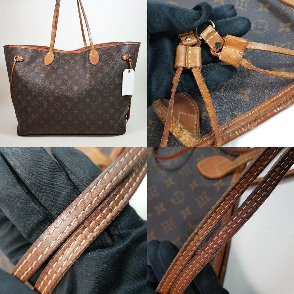 Louis Vuitton Neverfull Gm Brown Monogram Canvas Tote