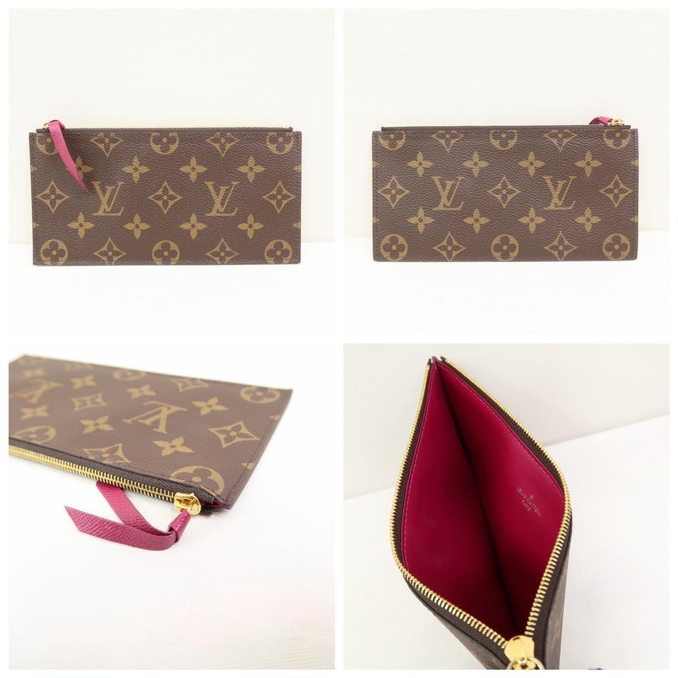 Louis Vuitton Pochette Felicie Brown Monogram Canvas Cross Body Bag
