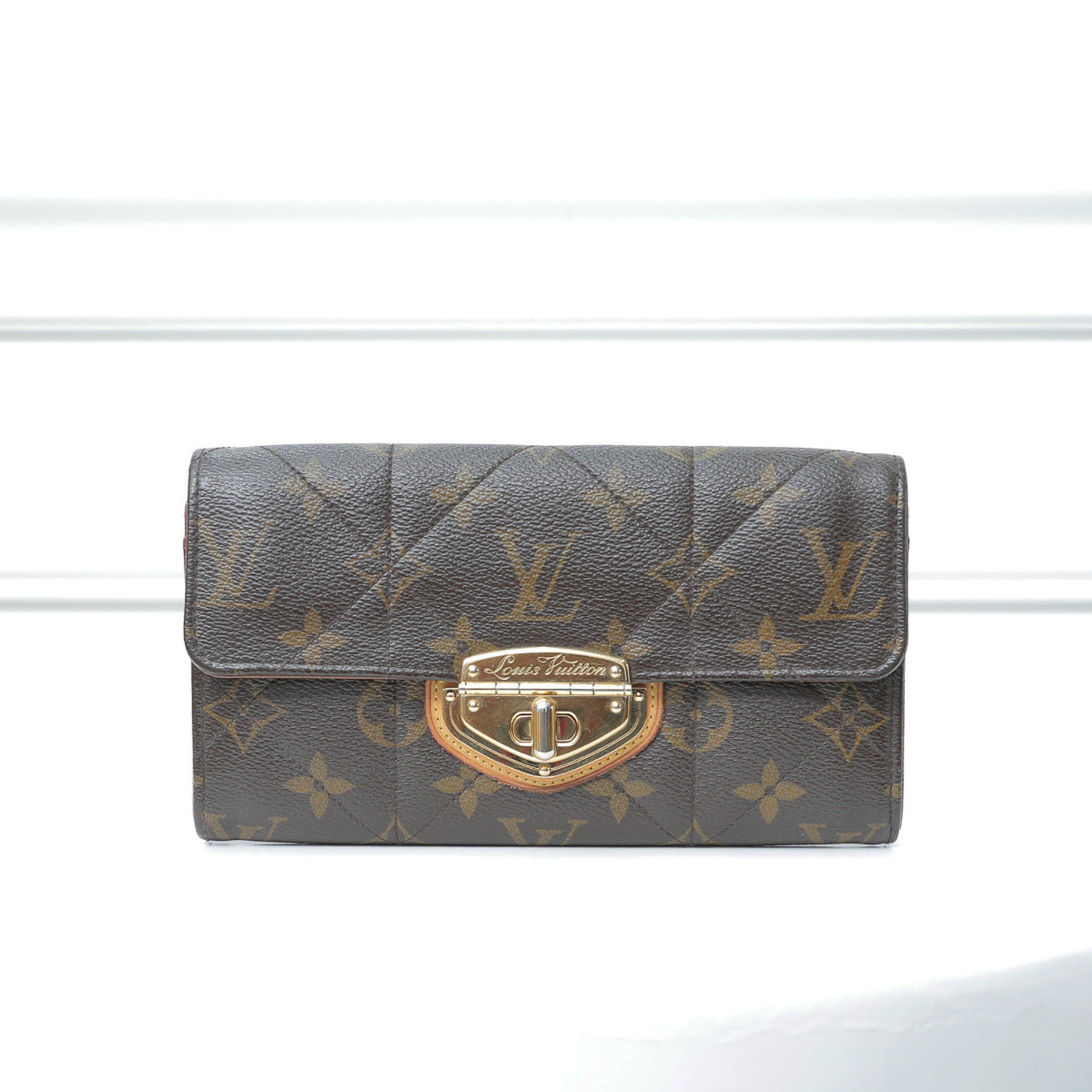 Louis Vuitton Brown Monogram Etoile Long Wallet