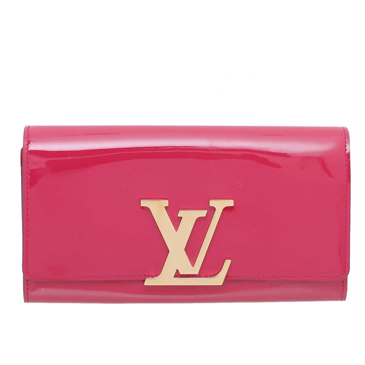 Louis Vuitton Fuchsia Vernis Louise Wallet