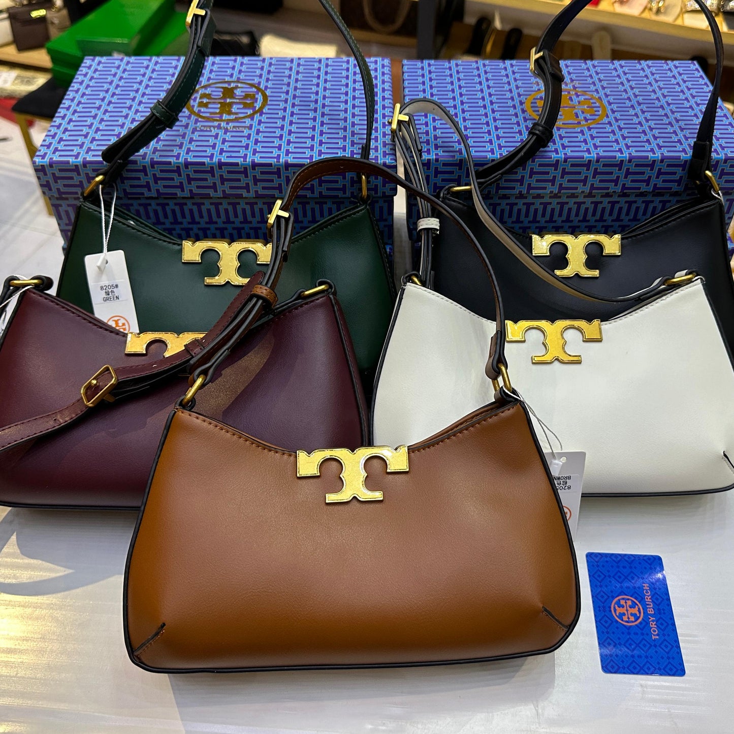 TORY BURCH – Master Series Handbag (Brown)