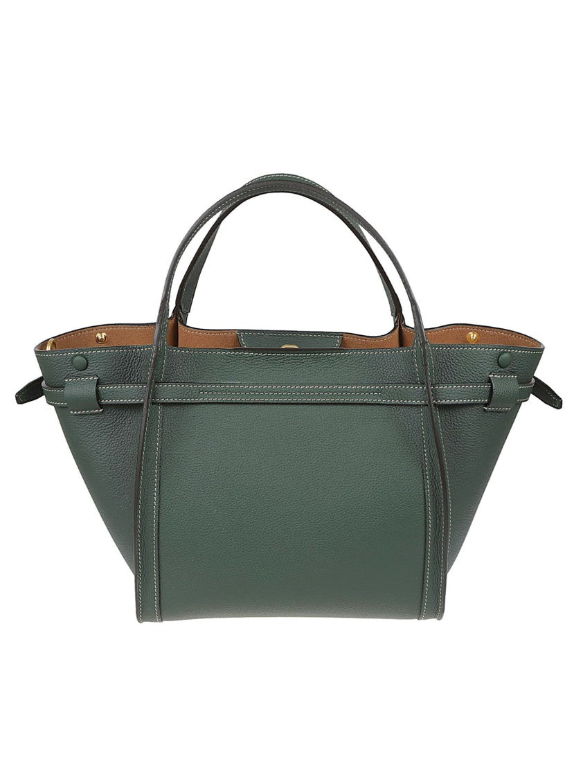 Tod's Structured Calfskin Shopping Bag