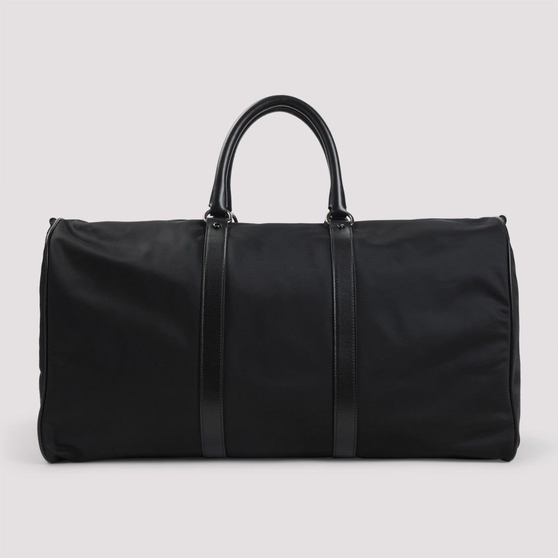 Kiton Black Polyamide Luggage Bag