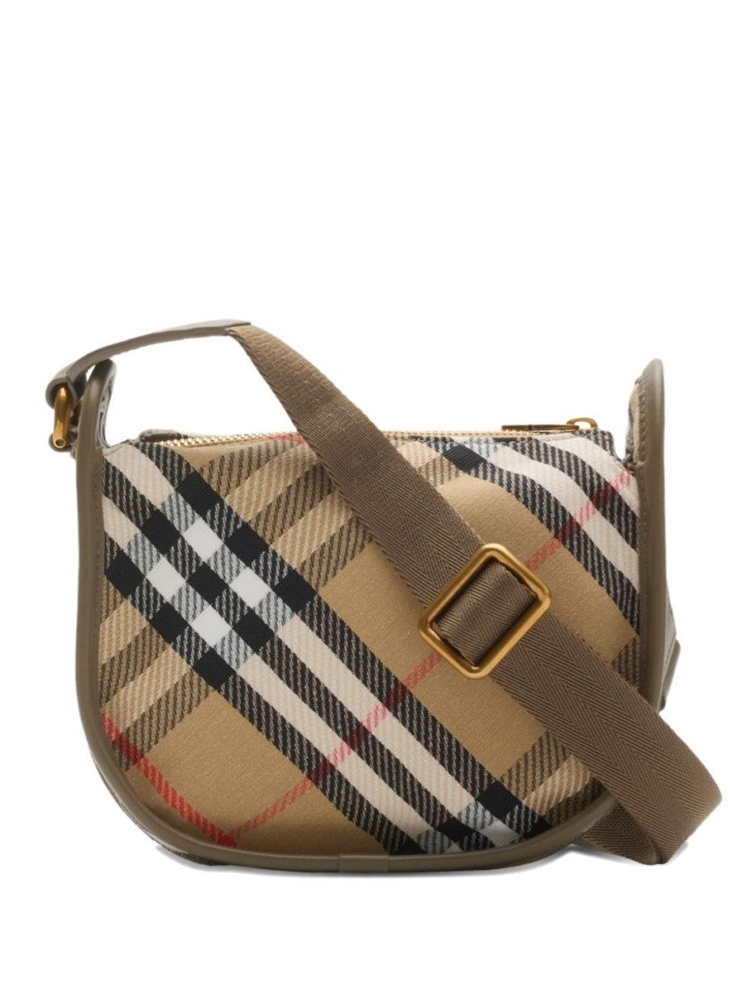 Burberry Checkered Pattern Handbag