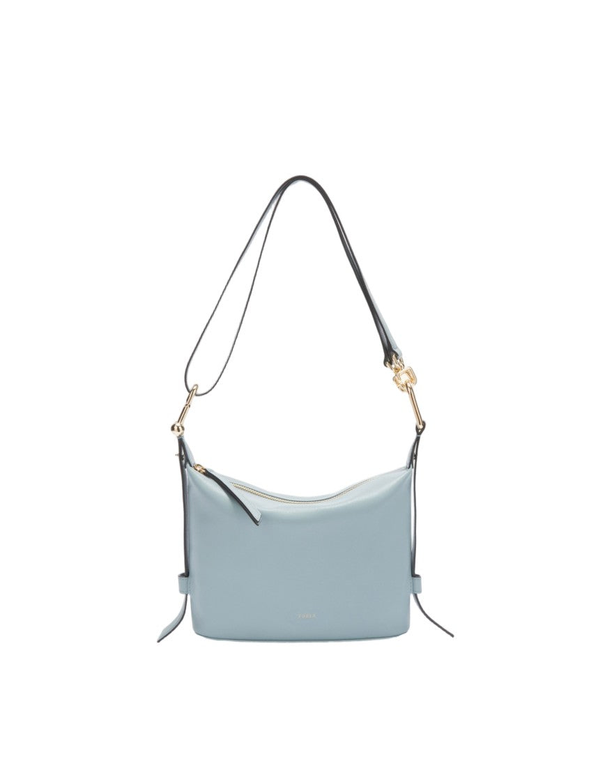 Furla Nuvola Mini Leather Handbag In Cirrus Color