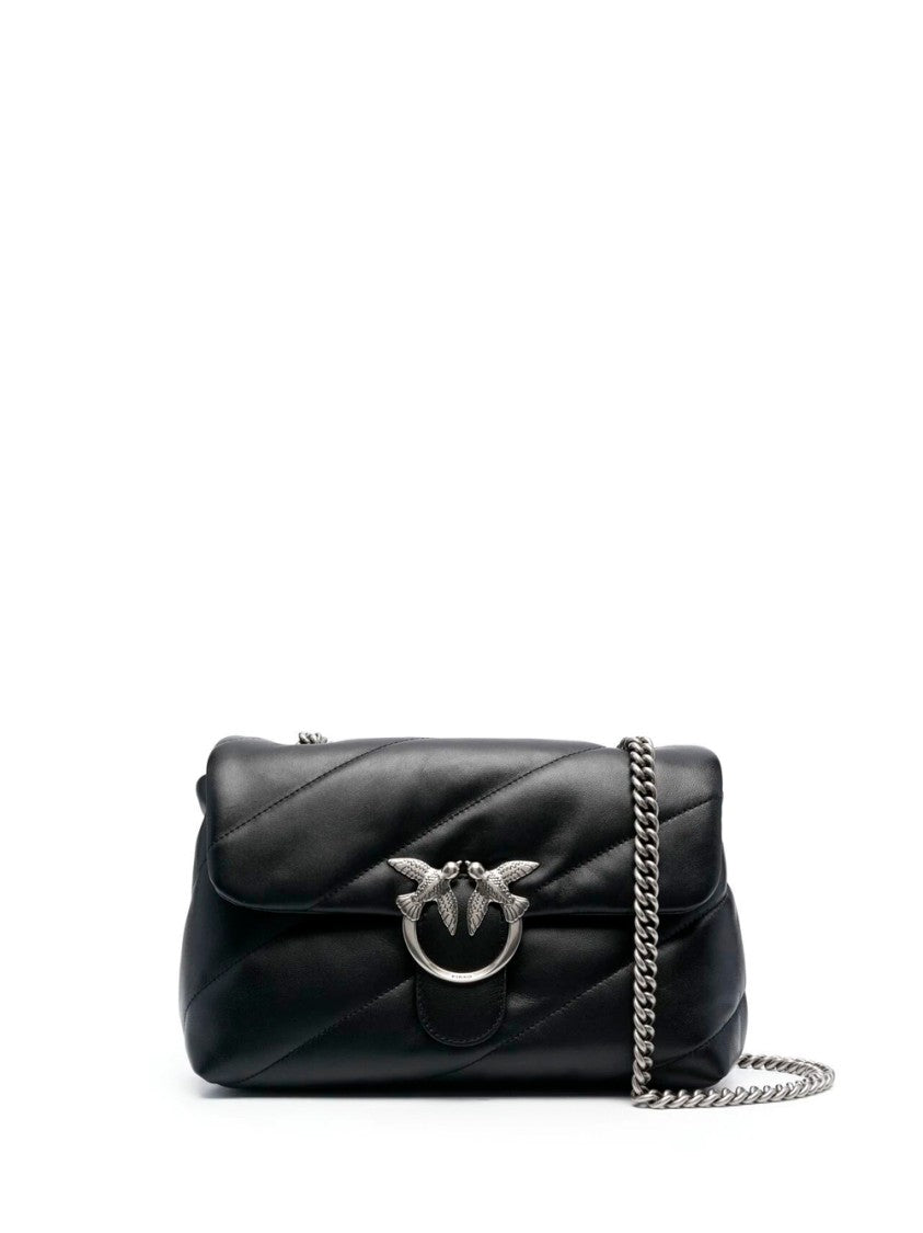 Pinko Puff Maxi Quilt Classic `Love` Bag