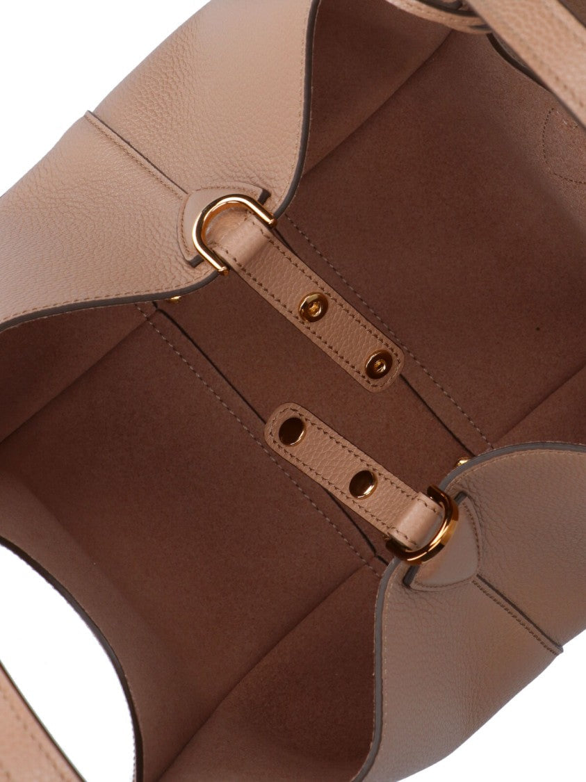 Tod's Small Textured Leather Tote Bag