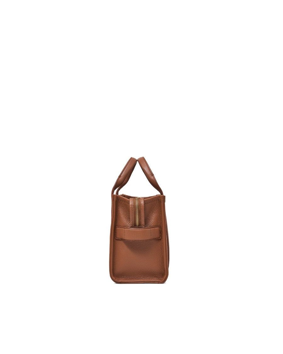Marc Jacobs Handbag The Leather Small Tote Bag Argan Oil