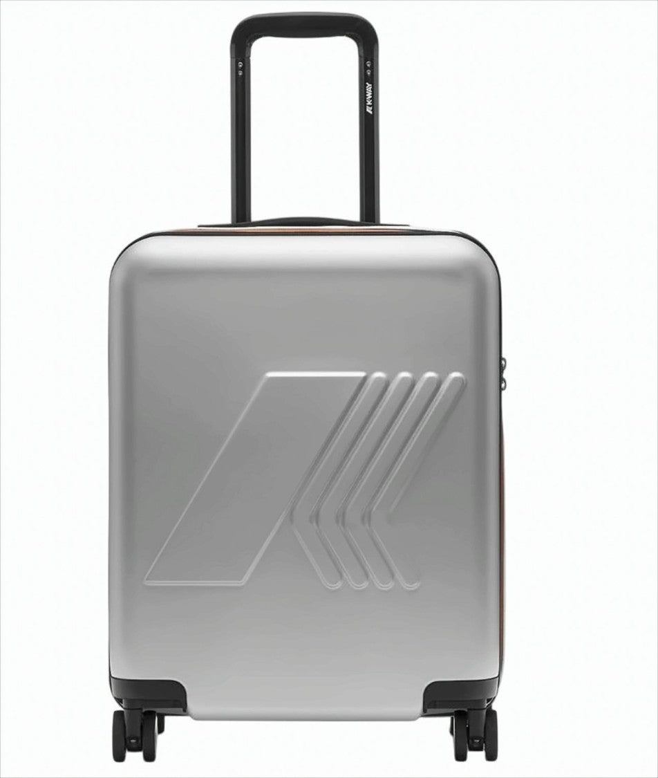 K-Way Hardside Carry-On Luggage With Embossed Logo