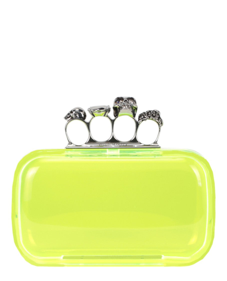 Alexander Mcqueen Skull Four-Ring Clutch