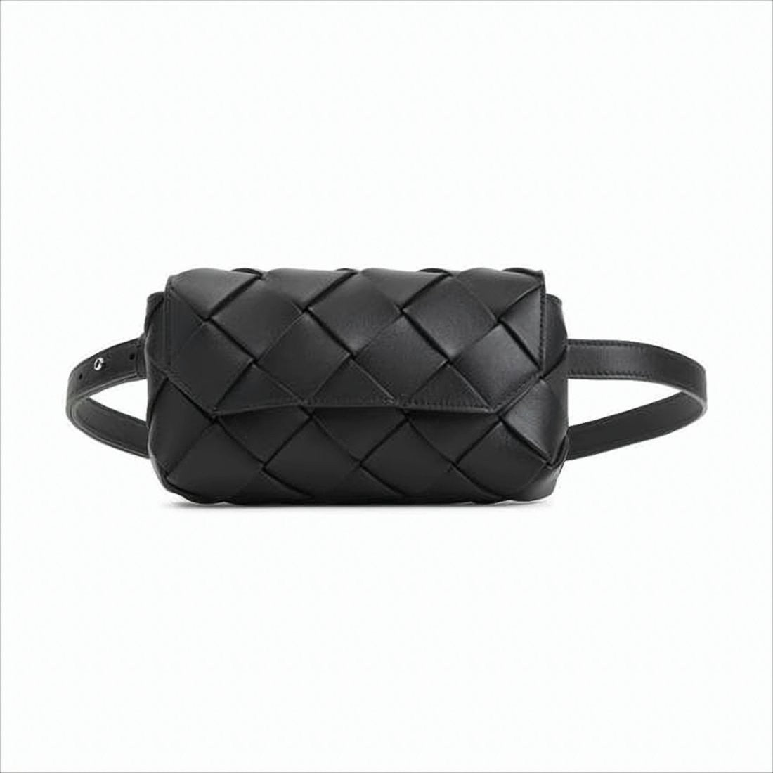 Bottega Veneta Compact Calf Leather Shoulder Bag