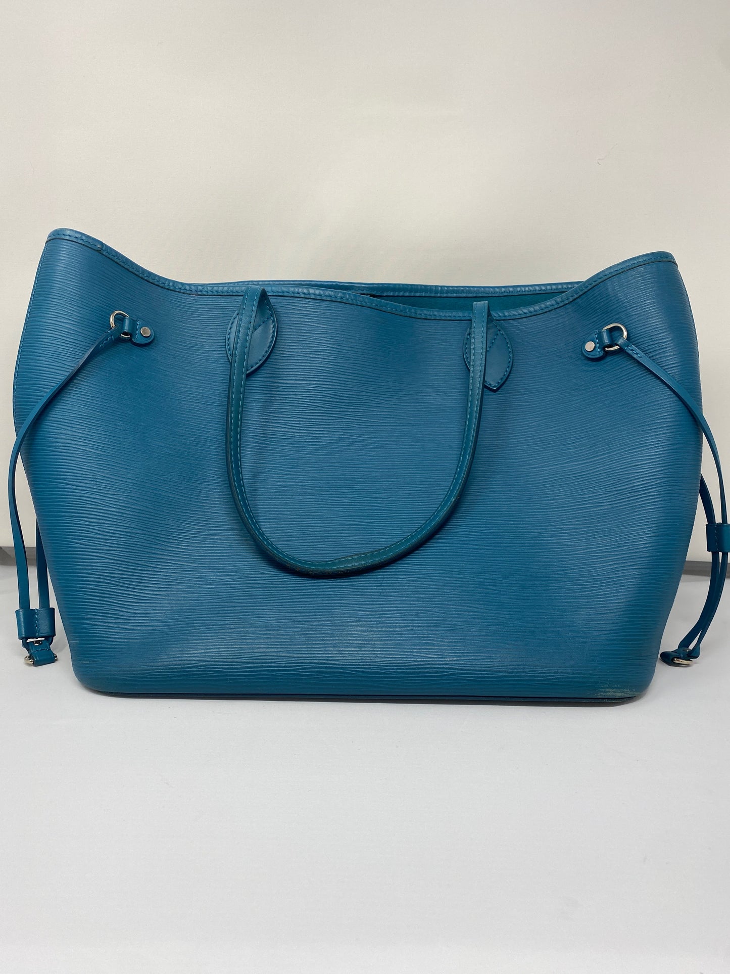 Louis Vuitton Teal Epi Leather MM Neverfull