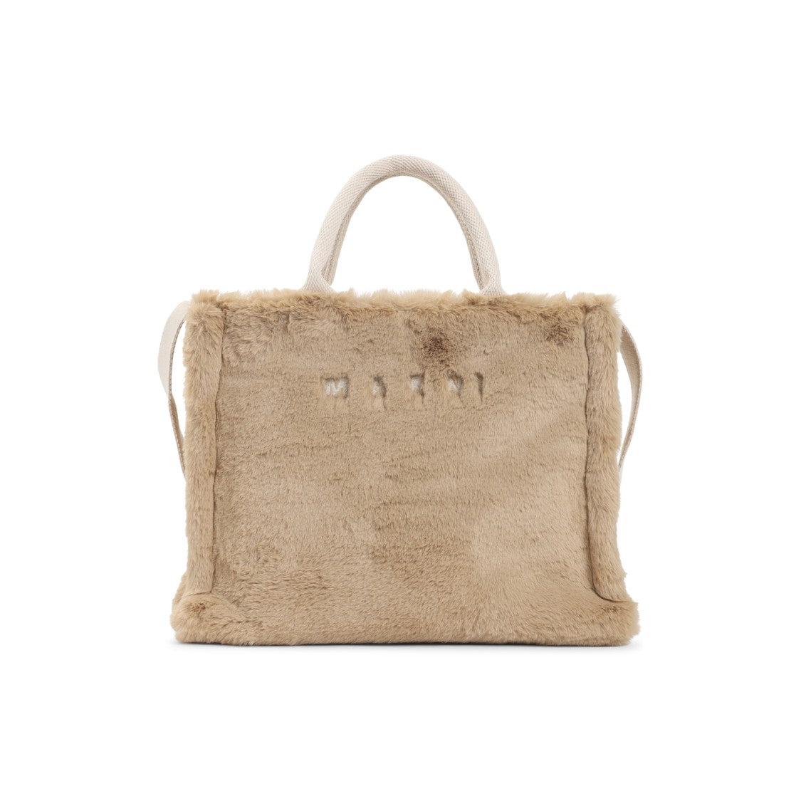 Marni Citronelle Brown Small Basket Handbag