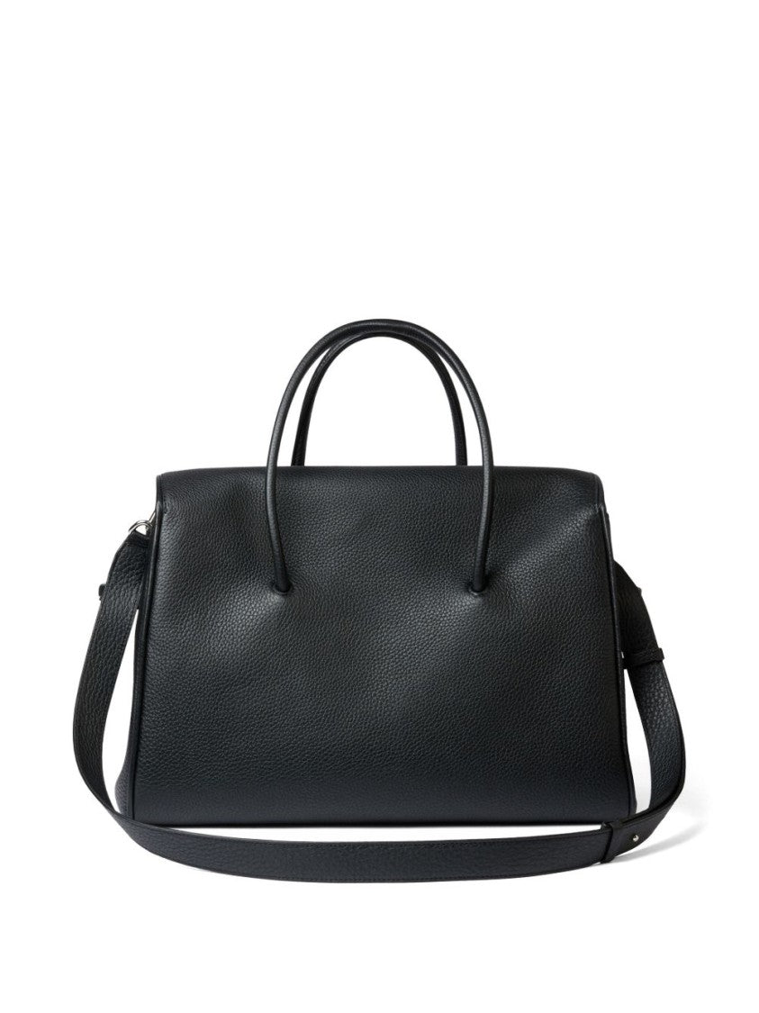 Jacquemus Rectangular Handbag With Pebbled Texture