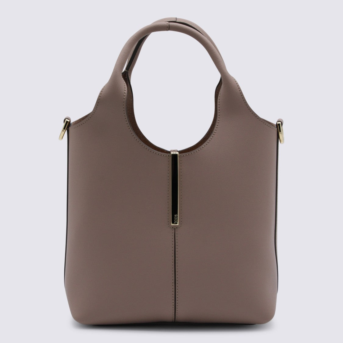 Tod's Muted Pink Leather Tote Bag