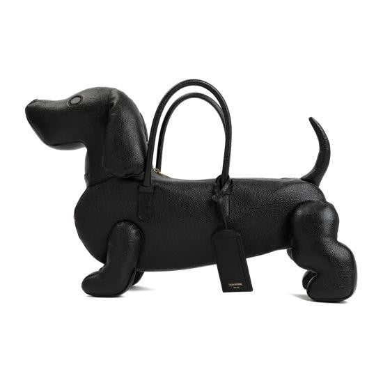 Thom Browne Dachshund-Shaped Calf Leather Tote Bag