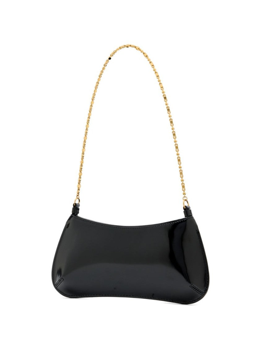 Jacquemus Black Chain Strap Zip Bag